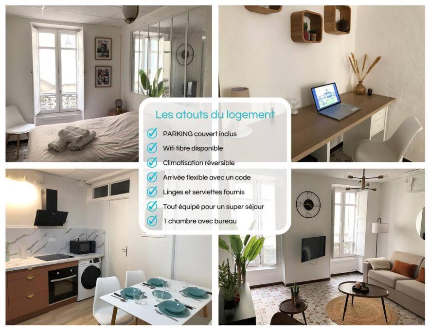 ღ Le Cypriano • T2 Au Centre De Valence Avec Parking * Valence (Drome)